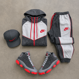 GREY / RED EDIT